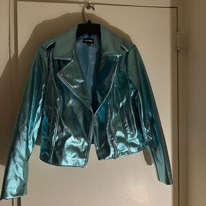Steve Madden Faux Leather Jacket -Size Large